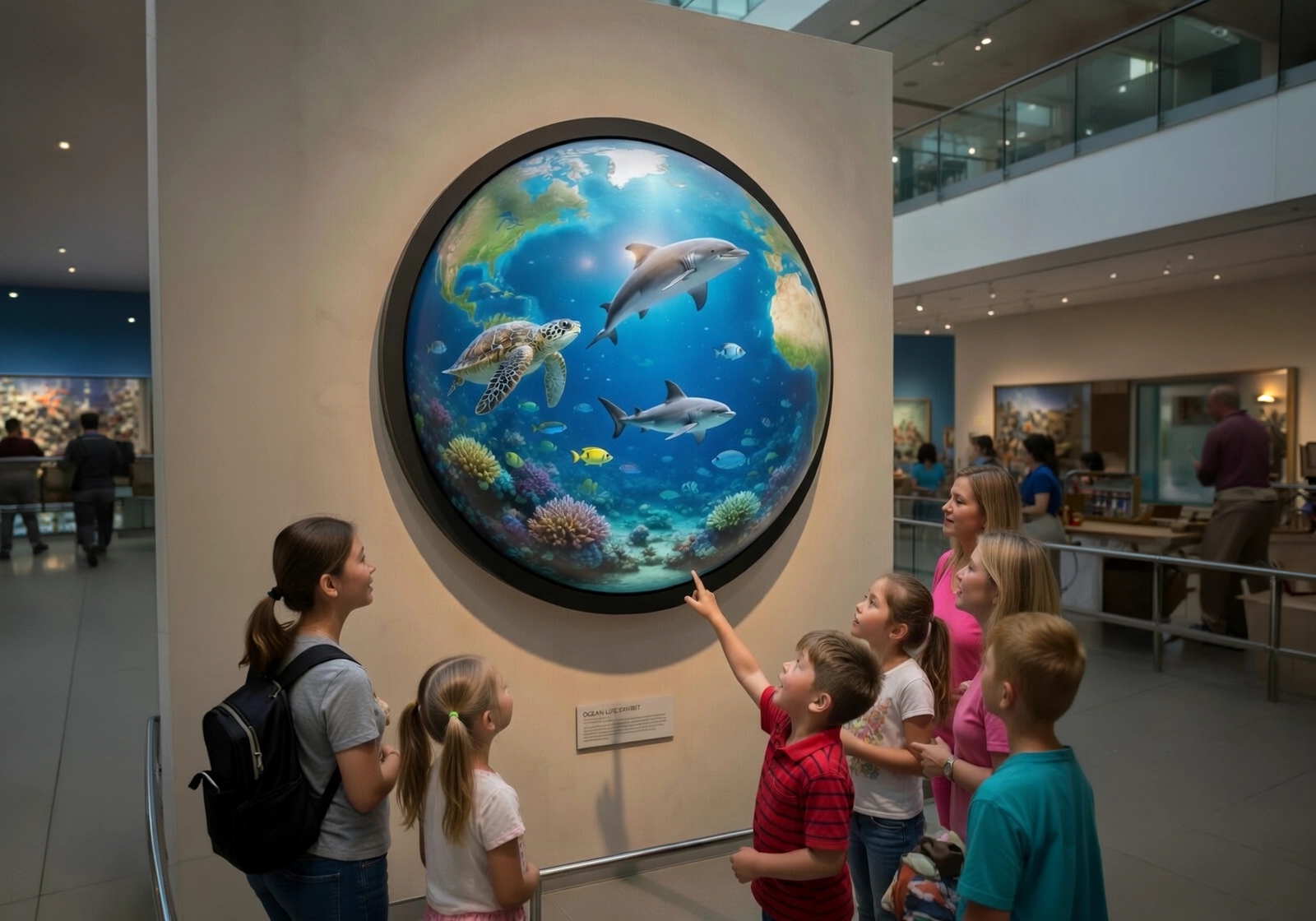 Sphère interactive ORA Hemisphere en fonctionnement