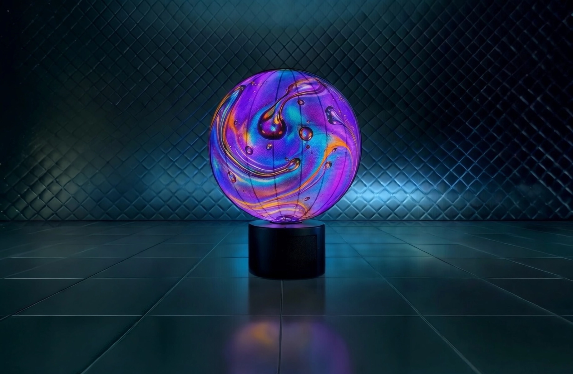 Sphère interactive ORA Air en fonctionnement