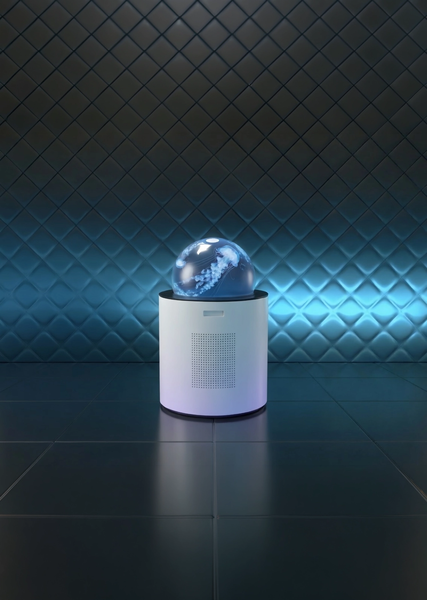 ORA Hemisphere interactive sphere display in use