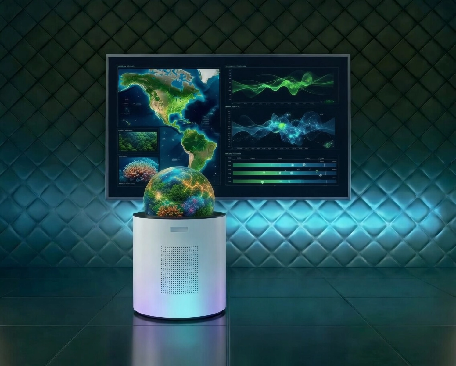 ORA Hybrid — écran sphérique interactif