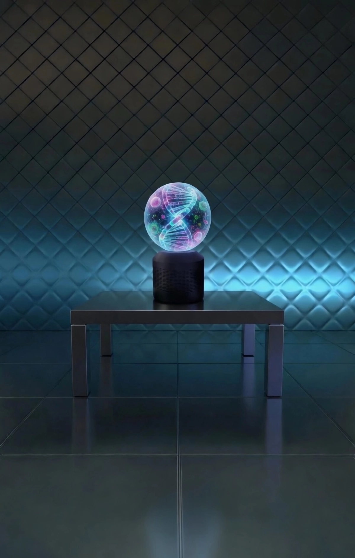 ORA S interactive sphere display in use