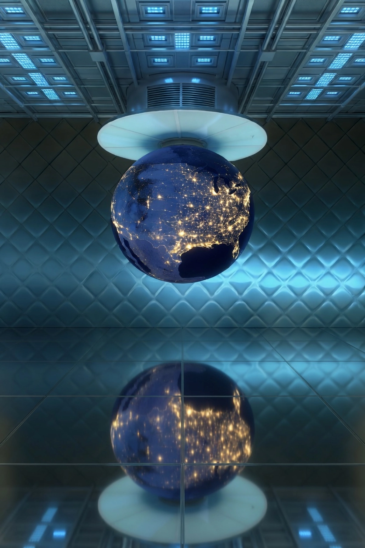ORA XL interactive sphere display in use