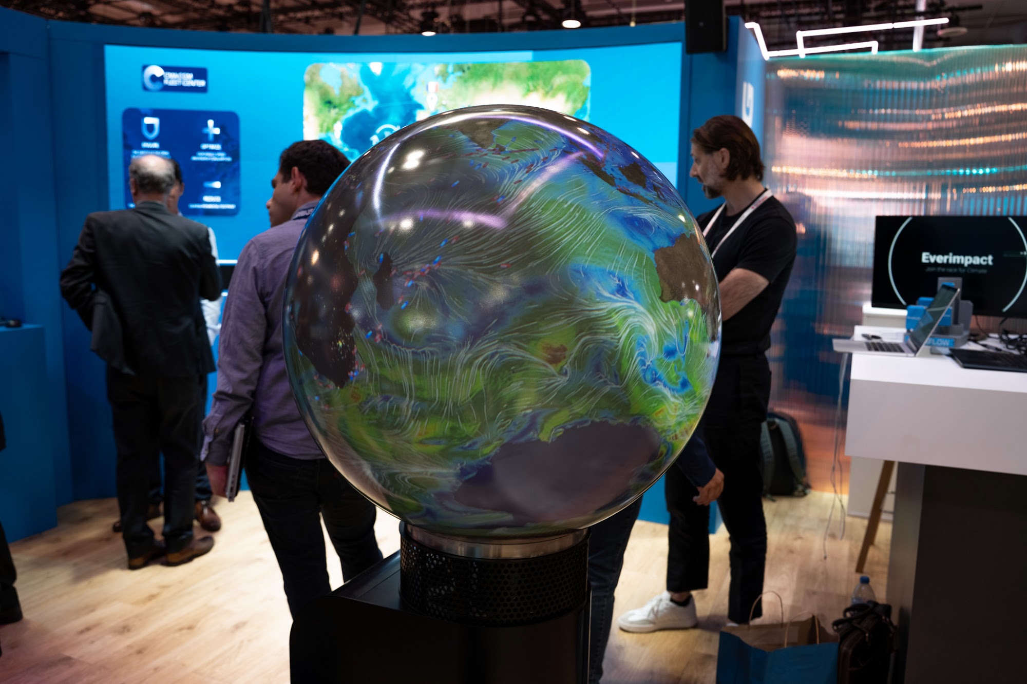 CMA CGM, expérience sur la sphère ORA à VivaTech