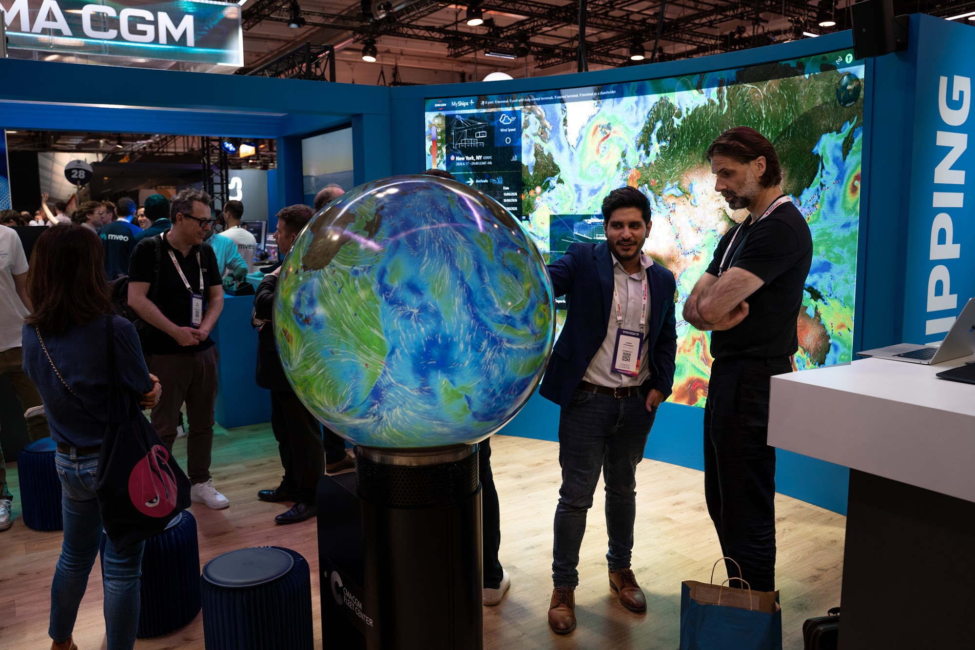 CMA CGM, sphère ORA à VivaTech